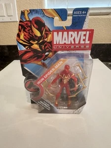 Marvel Universe Iron Spider-Man 3.75" 2009 Figure Series 2 # 021 - Picture 1 of 6