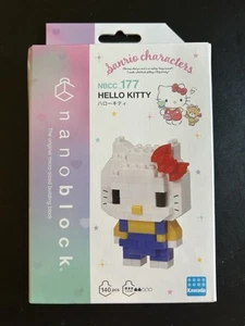 Nanoblock Micro Building Blocks Sanrio Characters Hello Kitty Figure Kawada - Picture 1 of 2