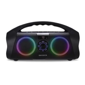 Tragbarer Bluetooth Ghettoblaster Lautsprecher 120W Peak IPX7 Wasserdicht LED Display - Bild 1 von 7