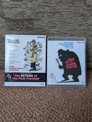 The Return Of The Pink Panther (imprint)  (BLU RAY) Ltd Edition .Region free . - Image 1 of 4