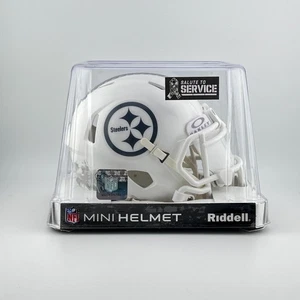 Pittsburgh Steelers Riddell Speed 2024 Salute To Service 3 Mini Football Helmet - Picture 1 of 4