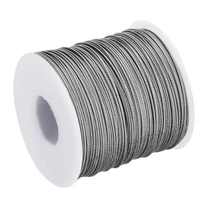394FT 1/32" 304 Stainless Steel Cable Wire Rope for Clothes Line, Outdoor Yar... - Picture 1 of 9