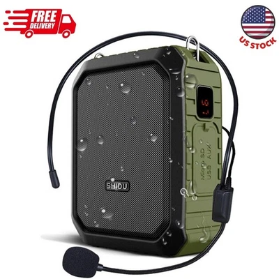 Amplificador de voz para profesores, altavoz portátil con micrófono con cable Foto 1 de 4