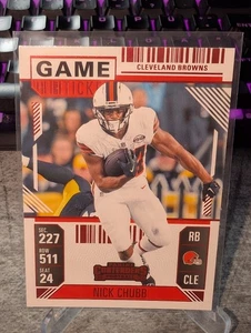 Nick Chubb 2024 Panini Contenders Red Cleveland Browns - Bild 1 von 2