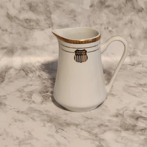 Union Pacific Railroad UPRR Creamer Gold Shield Logo Gold Dotted Band Regal - Picture 1 of 15