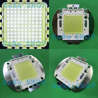 100W Cold White 20000K High Power LED Lamp Light Spotlight 11000Lm for Aquarium - Image 1 of 4
