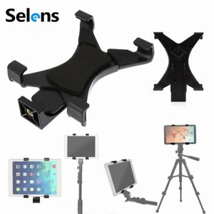 Selens Tablet Tripod Mount Adapter Clamp Holder Stand for 6"~10"Tablet iPad Air - Picture 1 of 12