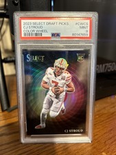 CJ Stroud 2023 Panini Select Draft Picks Color Wheel CW-CS SSP Case Hit Texans 
