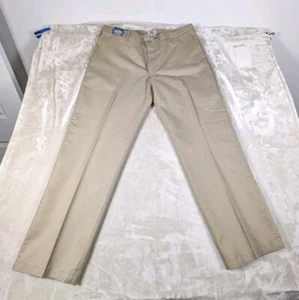 LEE RELAXED FIT TOTAL FREEDOM MENS KHAKI 40x32 NWT - Imagen 1 de 11