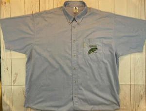 Columbia PFG Fishing Gear Mike Stidham Fish Logo SS Shirt Blau XXL Big Tall - Bild 1 von 8