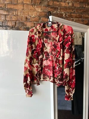 Marc Aurel Women’s Floral Printed Cardigan Top - Image 1 of 4