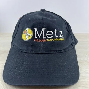 Gorra de béisbol Metz Culinary Management negra ajustable talla adulto - Imagen 1 de 15