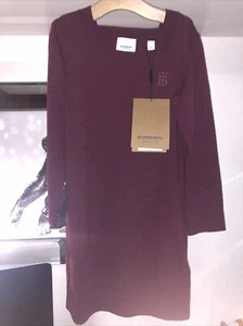 RRP £300 BURBERRY CHILDREN Cashmere Dress Size 8Y - Picture 1 of 6