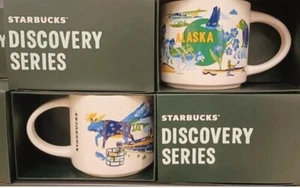 Taza de café Starbucks ALASKA 14 oz SERIE DESCUBRIMIENTO NUEVA EN CAJA 2024 - Imagen 1 de 6