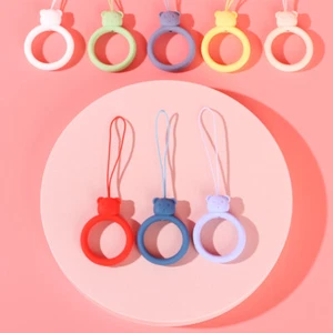 U Disk Little Bear Mobile Phone Lanyard Anti-Lost Pendant Silicone Ring - Zdjęcie 1 z 8