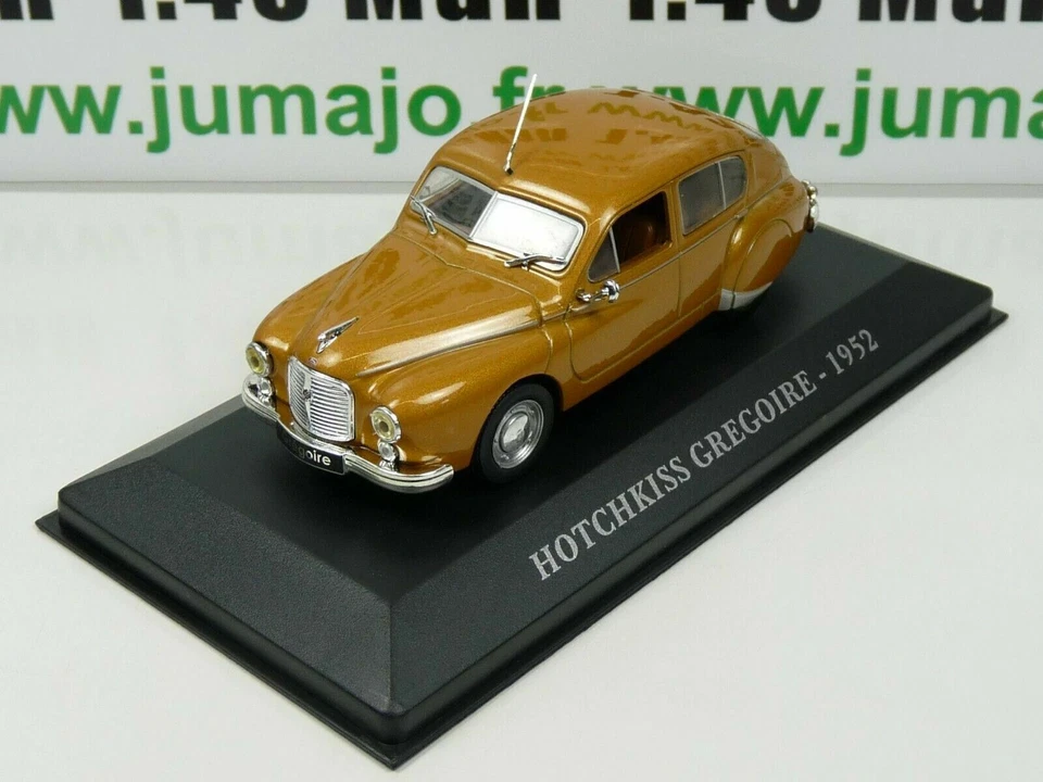 AUT24 Voiture 1/43 IXO altaya Voitures d'autrefois HOTCHKISS Gregoire 1952 - Immagine 1 di 1