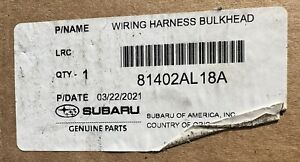 Subaru 2015-2016 Legacy Outback bulkhead harness 81402AL18A