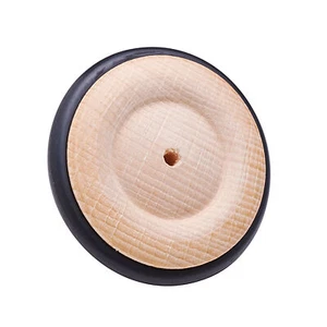 Rueda de madera con neumáticos de goma 64mm - Imagen 1 de 1
