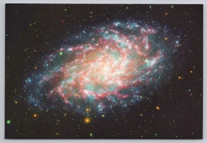 Postal de la NASA Messier o Triangulum Galaxy M33 - Imagen 1 de 2