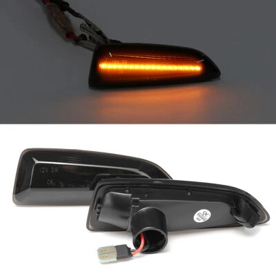 Für Opel Crossland X Astra J K Insignia B Paar   Seitenblinker Blinker Schwarz - Bild 1 von 4