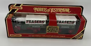 Matchbox Models of Yesteryear Y-27 1922 Foden C Steam Wagon & Trailer-Fraser's-k - Picture 1 of 7