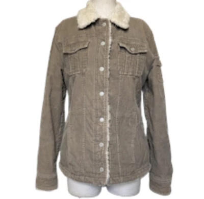 Abrigo Guide Series Pana Tareas Para Mujer L Sherpa Forrado de Vellón Chaqueta Tostada A Presión Foto 1 de 4