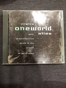 Virgins One World Atlas your comprehensive guide to the planet Cd Rom windows - Picture 1 of 4