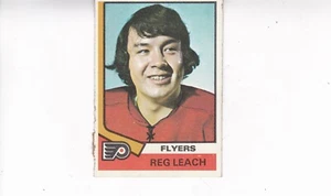 1974-75 Topps Hockey #95 Reg Leach Philadelphia Flyers EX - Picture 1 of 1