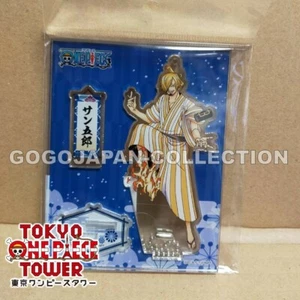 TOKYO ONE PIECE TOWER LIMITED ACRYLIC STAND CHARM WA NO KUNI SANJI - Picture 1 of 1