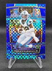 2021 Select Terrace Marshall Jr 002/199 RC Blue Checkered Prizm - Color Match!! - Picture 1 of 3