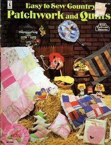 Easy to Sew Country Patchwork & Quilts Calico Flowers, Racquet Covers, Kitchen - Picture 1 of 8