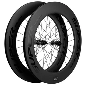 UCI Approved 700C Disc Brake Carbon Wheelset 88mm 25mm Disc Brake Carbon Wheels - Picture 1 of 12