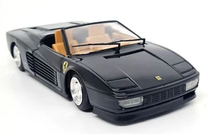 Revell 1/24 - Ferrari Testarossa Spyder Black Diecast Scale Model Car - Picture 1 of 7