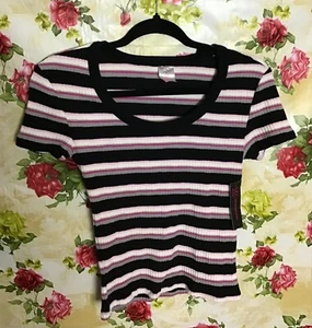 NOBO LADIES' JUNIOR SHORT SLEEVE TOP SIZE M ( 7 - 9) - Picture 1 of 3