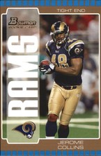 2005 Bowman Football Bronze #268 Jerome Collins
