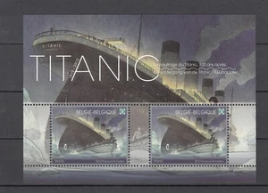 BELGIUM 2012 Titanic MNH stamps and booklets - Picture 1 of 3