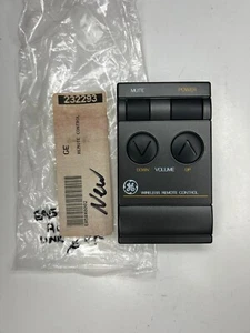GE EA58X0002 Remote Control, Black - OEM NOS for 11-4020A Turntable - Picture 1 of 2