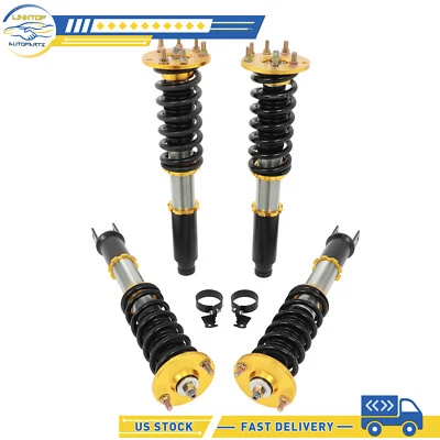 Full Coilover For 2009-2014 Acura TL Coil Springs Suspension Struts Adj Height - Изображение 1 из 4