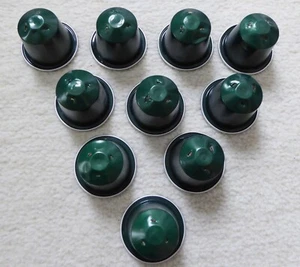 Nespresso Kapseln leer Farbe grün dunkelgrün Sorte Capriccio - Bild 1 von 1