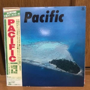 Tatsuro Yamashita, Haruomi Hosono PACIFIC 1978 Clear Blue Vinyl LP MHJL151 Japan - Picture 1 of 4