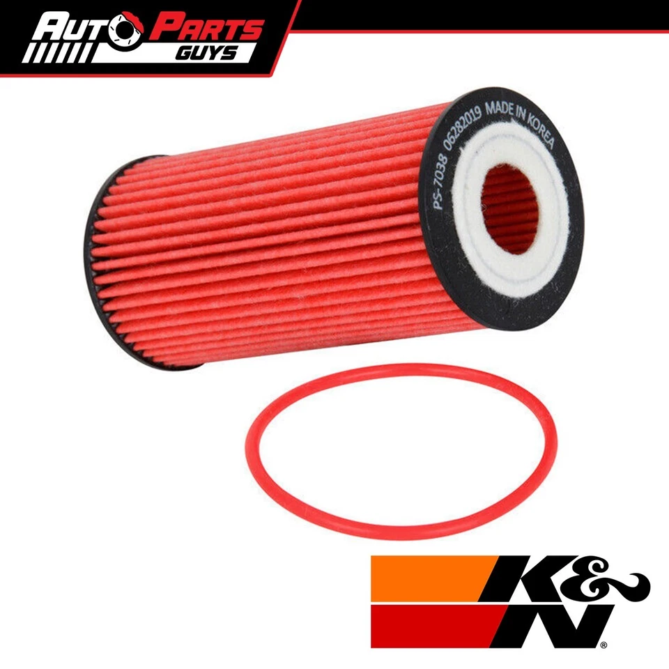K&N Performance Oil Filter fits Audi A3 8V 1.8L 2.0L 2014 - 2020 | HP-7038 - image 1 of 1