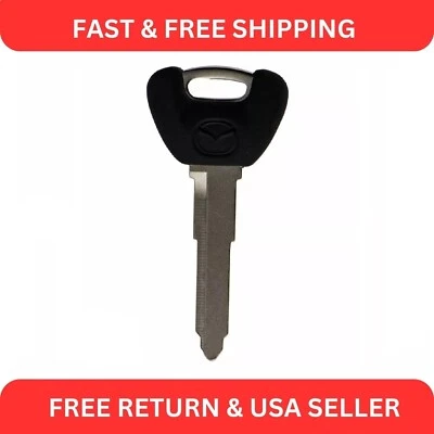 Llave en blanco primaria sin cortar Mazda 626 Miata MPV Protege OEM GD7B-76-201A Foto 1 de 3