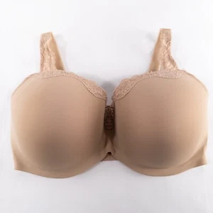 Le Mystere Bra 42H Natural Full Fit Underwire Lightly Padded Lace Tisha New - Picture 1 of 8