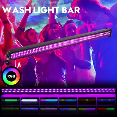 120W LED RGB Wall Washer DMX Disco Lichtleiste Bühnenlicht Strobe Farbmischung - Bild 1 von 4