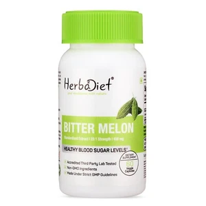 Bitter Melon Extract Capsules 10,000 mg | Extra Strength 25:1 | Weight Loss - Picture 1 of 4
