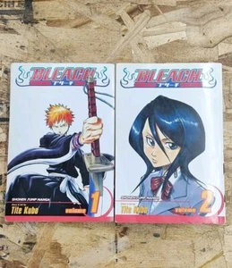 Bleach Band 1 & 2 Tite Kubo Ex-Bibliothek Taschenbuch Anime Manga Bücher Set Posten - Bild 1 von 5