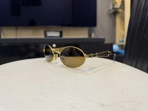 Vintage Hilton Olympia 300 02 22 KGP Golden Brown Sunglasses NOS - Picture 1 of 16