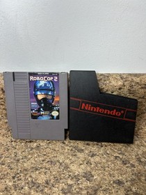 RoboCop 2 Nintendo NES Cartridge Only Tested Authentic 1991 W/ Sleeve Clean Pins