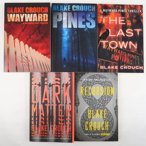 Blake Crouch - 5 Book Lot (The Wayward Pines Trilogy, Dark Matter, Recursion) A - Imagen 1 de 4