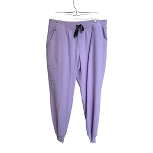 Figs Zamora Jogger Scrub Pants Lavender Haze Medical Cargo Taschen Arbeit Gr. XL - Bild 1 von 7